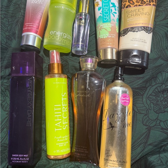 Victoria's Secret Pink and Green Body Wash